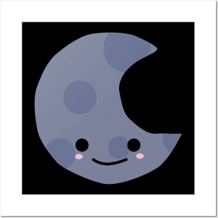 Happy Moon Posters and Art